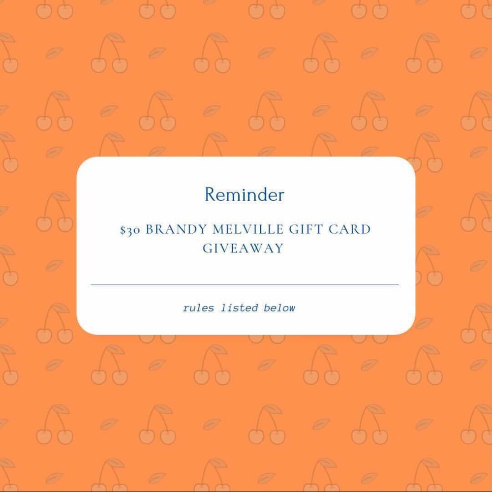 Brandy Melville giveaway